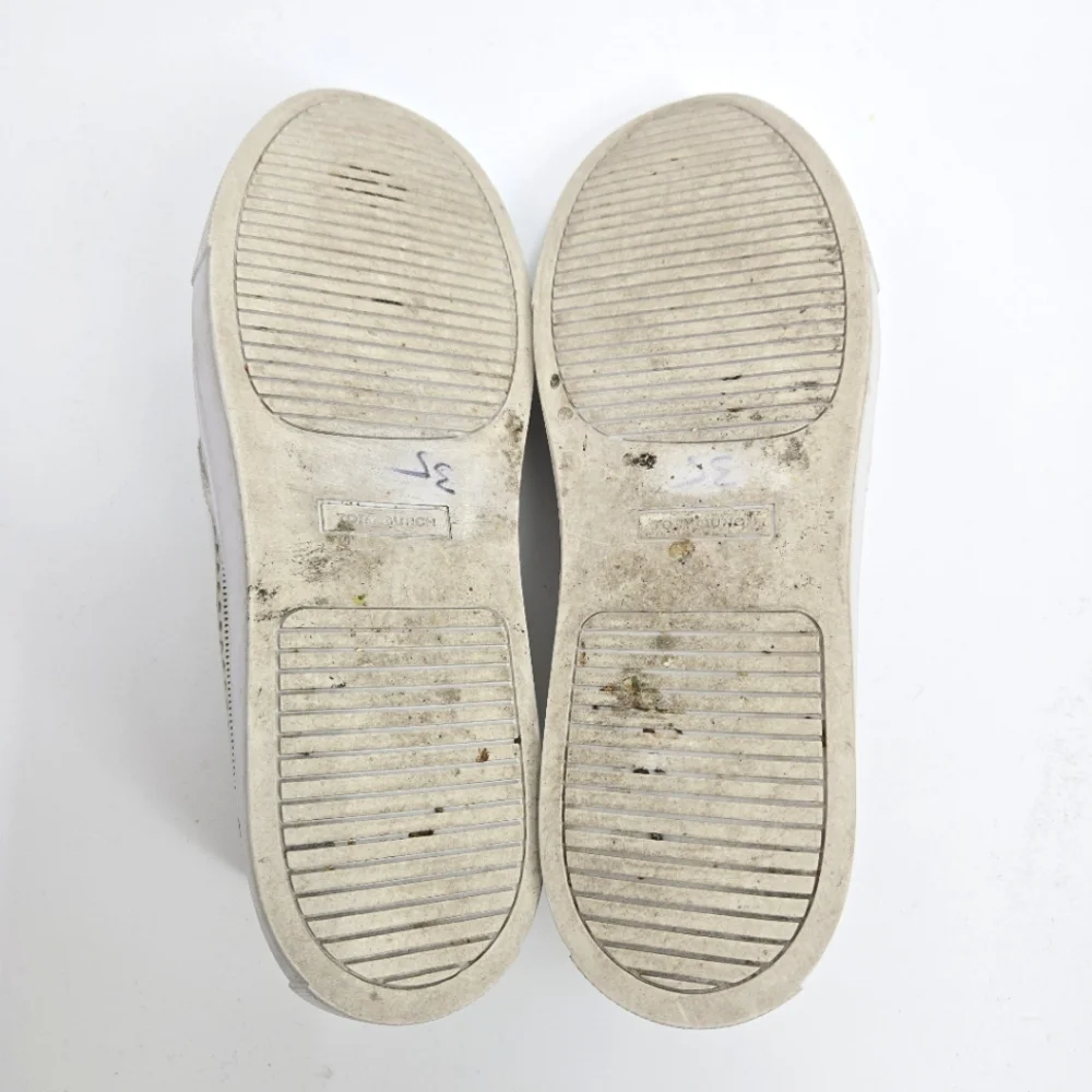 Tory Burch Roselle‎ Sneakers White Laser Cut Leather